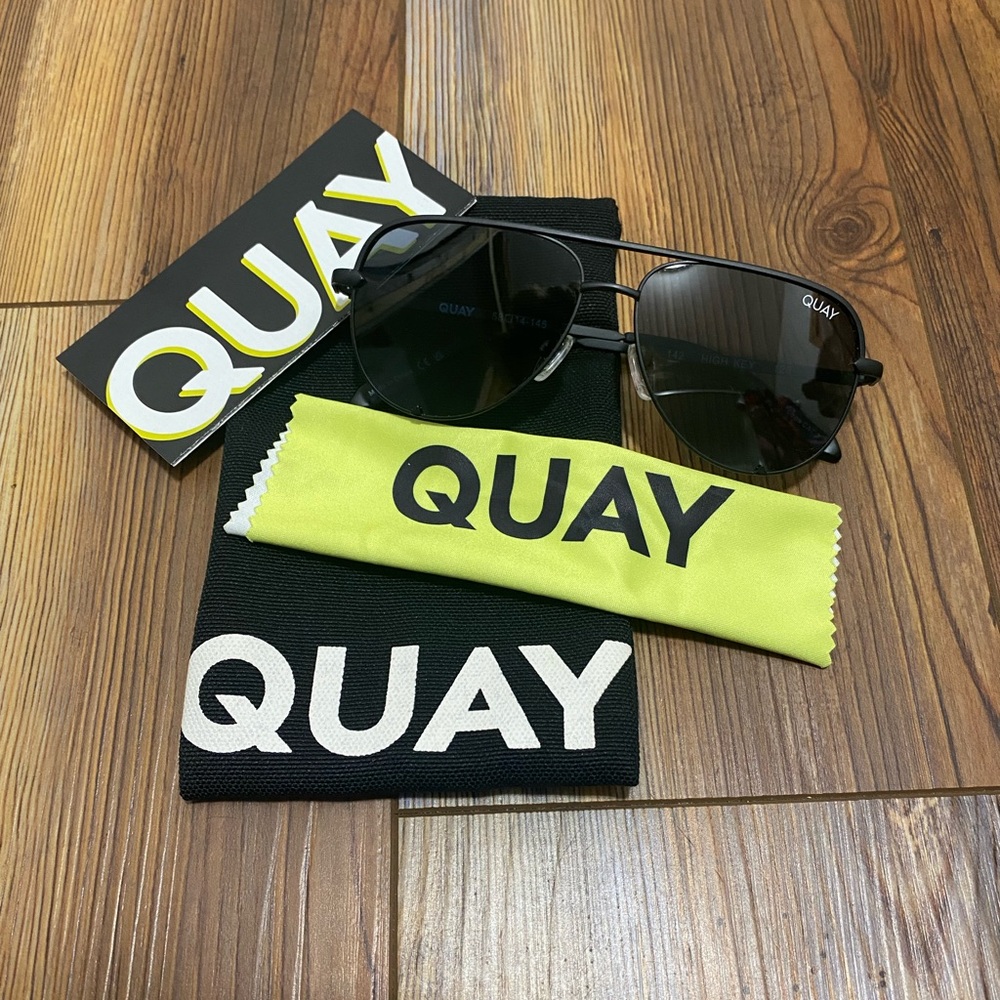 Women’s “Quay” Aviator Sunglasses